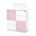 CUPBOARD NEW white/orchid pink - Variant D